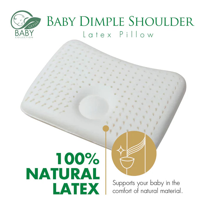 Getha Baby Dimple Shoulder Latex Pillow
