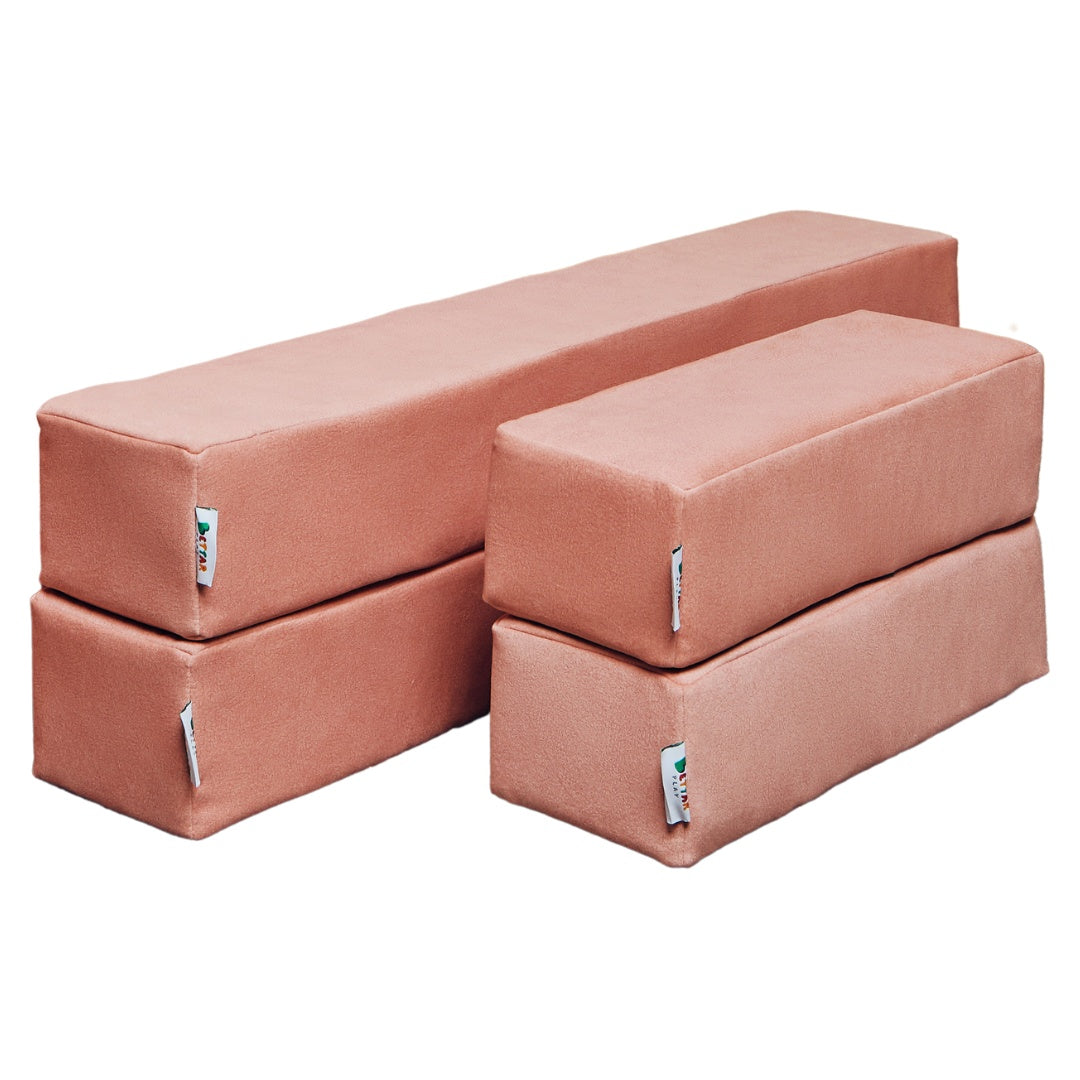 Bettar Play Long and Short Cushions - Flamingo Pink