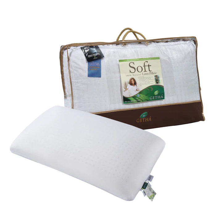 Getha Soft Latex Pillow (Cotton Fabric / Tencel Fabric)